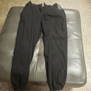 Black jean joggers Size 1x